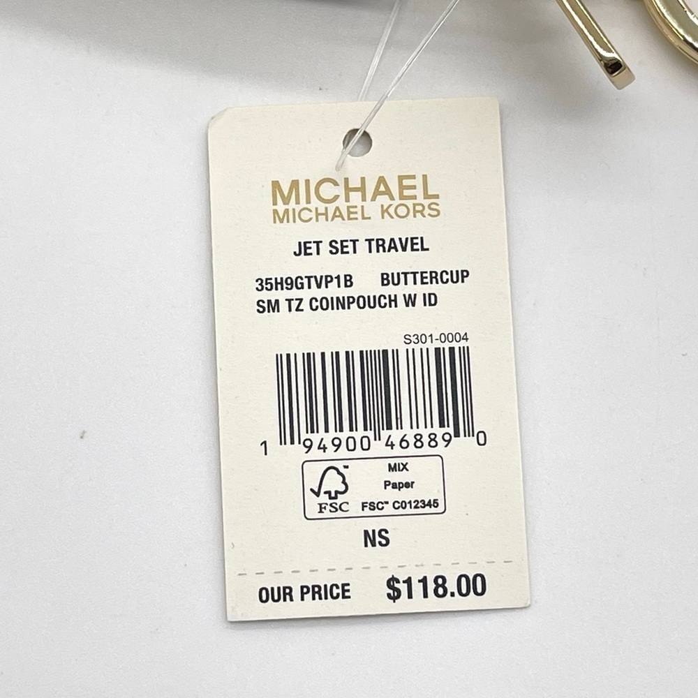 Michael Kors Small Top Zip Coinpouch w/ID - Picture 5 of 5